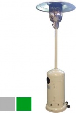 Syntesy PH01-S Stufa a Gas Bombola GPL Infrarossi Fungo Esterno 13 kW Bianco