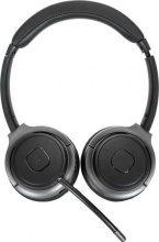 TARGUS AEH104GL1 AEH104GL Cuffie Bluetooth, Bluetooth, con Microfono, USB-C, Nero