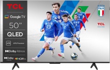 TCL 50P79K Smart TV 50" 4K Ultra HD QLED Google TV HDR10+ Classe F Nero