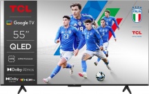 TCL 55P79K Smart TV 55" 4K UHD QLED Google TV Dolby Vision Atmos Cl.F Metallico