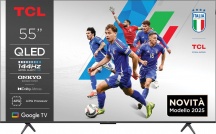 TCL 55P89K Smart TV 55 Pollici 4K Display QLED Google TV Classe F Nero