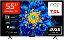 TCL 55P8L Smart TV 55" Display QD-Mini LED 4K UHD Sistema Google TV Classe F