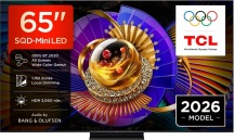 TCL 65C7L Smart TV 65" SQD-Mini LED 4K UHD Sistema Google TV Classe E Nero