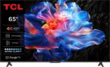 TCL 65P69K Smart TV 65" 4K UHD LED Google TV Dolby Audio HDR10+ Classe E Nero