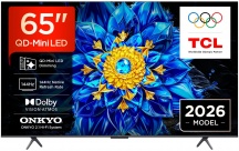 TCL 65P8L Smart TV 65" Display QD-Mini LED 4K UHD Sistema Google TV Classe E