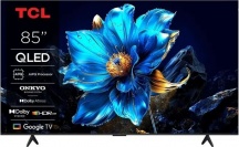 TCL 85T69C Smart TV 85" 4K Ultra HD QLED Google TV AiPQ Processor Classe F Nero