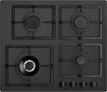 Plados FLAT60 UG70 Piano Cottura 4 Fuochi Incasso a Gas 60 cm Black Matt UG70 - FLAT60