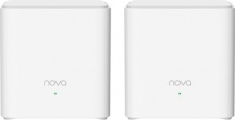 TENDA EX3-2 Sistema Wi-Fi Mesh AX1500 Dual Band 2 Pezzi 200 m2 Bianco Nova EX3