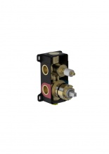 TEOREMA 0311800-T02 Miscelatore Doccia Incasso Forty 5 Monocomando con Deviatore
