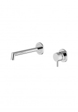 TEOREMA 45318E11-001 Miscelatore Lavabo da Parete Monocomando Forty 5