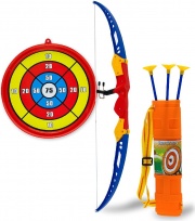 TEOREMA 63288 TeoS Set Arciere Con 3 Frecce Arma Giocattolo Per Bambini 4+ Anni