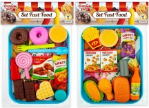 TEOREMA 68122 Playset Cucina Grande Chef Fast Food Con Vassoio 3+ Anni Assortito