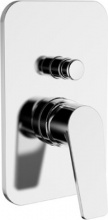 TEOREMA 8C010 Miscelatore Incasso Doccia Completo con Deviatore Cromo Sonic