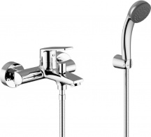TEOREMA 8C150 Miscelatore Vasca con Dotazione Docciacolore Cromo Sonic
