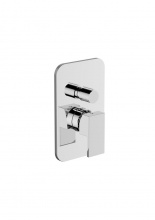 TEOREMA 8GS1911-001 Miscelatore Doccia Incasso Monocomando con Deviatore Pillar