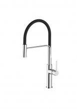 TEOREMA Kitchen Program Miscelatore lavello  con doccia orientabile cromato