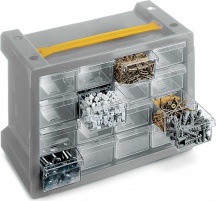 TERRY 1002305 Cassettiera Porta Minuteria 16 Cassetti Dim. 279x150x195h  POKER 16