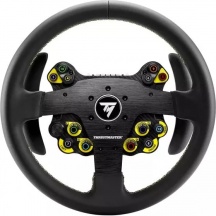 THRUSTMASTER 4060318 Volante Simulatore Guida NeroGiallo Evo Racing 32R Leather