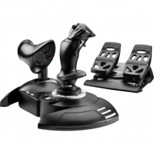 THRUSTMASTER 4460211 Flight Full KitxNero Usb Joystick AnalogicoDigitale