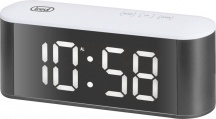 TREVI 0088301 Orologio Sveglia Digitale con Termometro Display  EC 883 BL