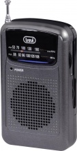 TREVI 0RA710G00 Radio Portatile Analogica AMFM Altoparlanti Incorporati Grigio RA 710
