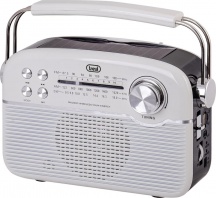 TREVI 0RA7F5001 Radio Portatile Solare AwSd Ra 7F50 Bluetooth Bianco