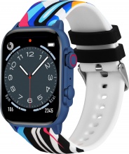 TREVI 0TF45804 Smartwatch 1.95" AMOLED Digitale 410x502 px Blu T-FIT 458ASLV