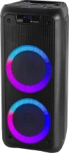 TREVI 0X060000 Cassa Altoparlante Speaker 2 Vie 80W Karaoke Mp3 USB Nero Xfest XF600