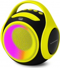 TREVI 0XR8A20205 Altoparlante Bluetooth Wireless Potenza 20 Watt Giallo e Nero