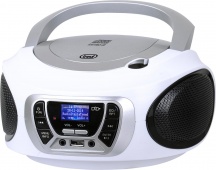 TREVI CMP 510 DAB Boombox Radio DAB lettore CD Mp3 AUX colore Bianco