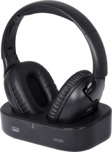 TREVI FRS 1490 RW Cuffie Wireless con Microfono con Stazione di Base Nero