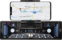 TREVI SCD 5602 BT Autoradio FM 40W con Supporto per Smartphone Fino a 7"