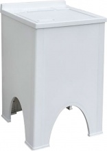 TRIOPLAST 3.07.08.05.90.50 Mobile Lavatoio 1 Anta 50x50xh.77 cm colore Bianco