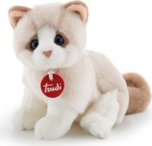 TRUDI 20872 Gattino Brad biancobeige Peluche Taglia S per Bambini da 0+ Anni
