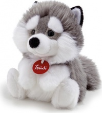 TRUDI 29047 Fluffy Husky Peluche Taglia S per Bambini da 0+ Anni