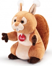 TRUDI 29625 Marionetta Scoiattolo S Peluches per Bambini da 0+ mesi