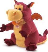 TRUDI 29968 Marionetta Drago S Peluches per Bambini da 0+ mesi