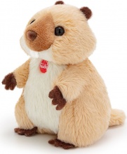 TRUDI 51304 Sweet Collection Marmotta Peluche Taglia XXS per Bambini da 0+ Anni
