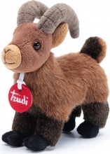 TRUDI 55470 Trudino Stambecco Deluxe Stambecco Peluche Taglia XS per Bambini da 0+
