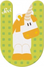 TRUDI 83021 Sevi Alfabeto Legno Lettera U Unicorno Prima Infanzia per Bambini da 3+