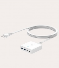 TUCANO MA DEGAN65 EU W Caricabatterie da Scrivania 65 W 2 USB-C 2 USB-A  GaN