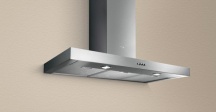 TURBOAIR 55915417 Cappa Cucina Aspirante Parete 90 cm x 45 cm Acciaio SOFIA H6 IXA90
