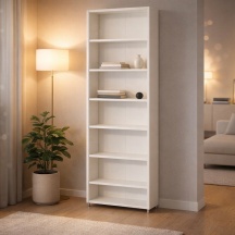 Tvilum 80421-49AK Libreria Moderna 5 Ripiani 89x40x222 cm Bianco Prima