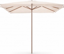 Tata Linda MUGHETTO 3X3 MT ECRU Ombrellone da Giardino 3x3 mt LegnoPoliestere Ecr� - Mughetto