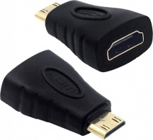 Techly IADAP HDMI-MC Adatattore da HDMI a mini HDMI Nero