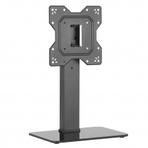 Techly ICA-LCD 323S Supporto TV da Tavolo da 23" fino a 43" Peso Max 40 Kg Nero