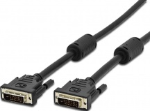 Techly ICOC DVI-8115F Cavo Dvi Digitale Dual Link Dvi-D con Ferrite 15 M