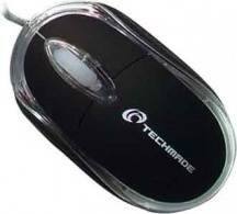 Techmade TM-2023 Mouse 3 tasti con scroll USB Black