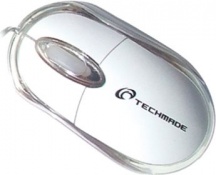 Techmade TM-2023-WH Mouse Ottico 3 tasti- 800Dpi USB colore Bianco