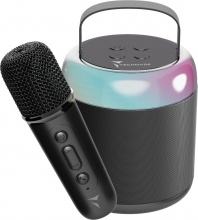 Techmade TM-K2-BK Altoparlante portatile per feste Potenza 5 Watt Nero